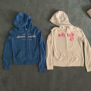 Abercrombie kids zip up sweatshirts (2)